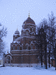 Собор Владимирской иконы Божьей Матери Спасо-Бородинского монастыря. Монастырь основан в 1838 г. вдовой погибшего генерала Тучкова.